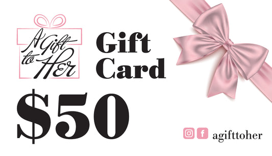 AGIFTTOHER.COM $50 GIFT CARD
