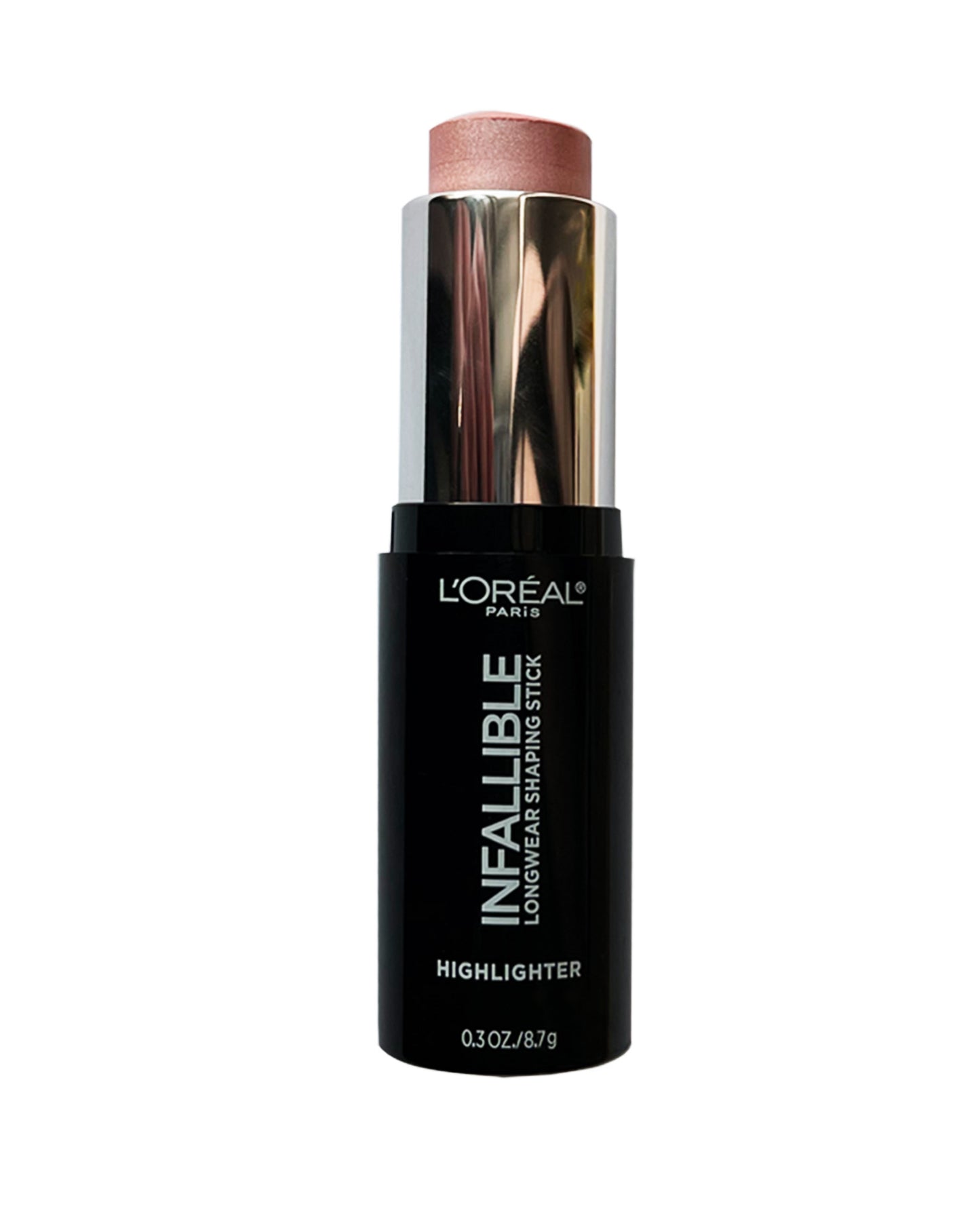 L'OREAL INFALLIBLE LONGWEAR SHAPING STICK HIGHLIGHTER 8.7 g / 0.3 oz (41 - SLAY IN ROSE)