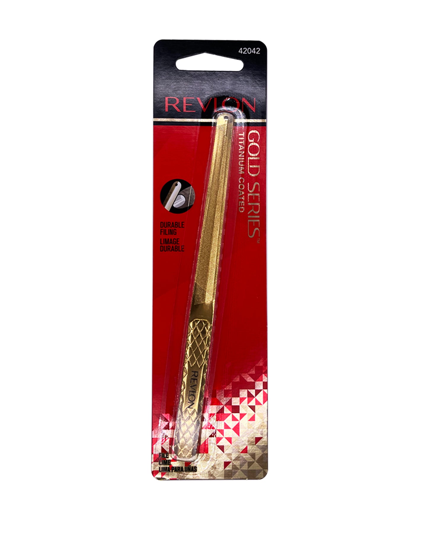 REVLON GOLD SERIES TITANIUM COATED NAIL FILE