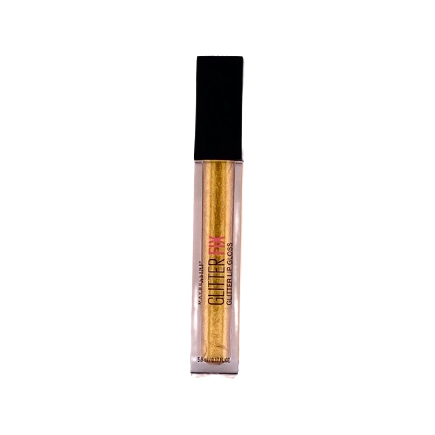 MAYBELLINE GLITTER FIX GLITTER LIP GLOSS 0.17 fl. oz. (60 - GOLD BOOST)