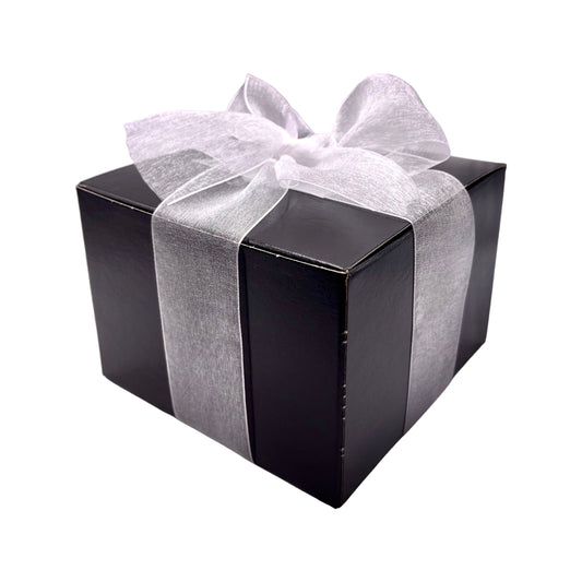 GIFT BOX 5” x 5” x 3.5” BLACK