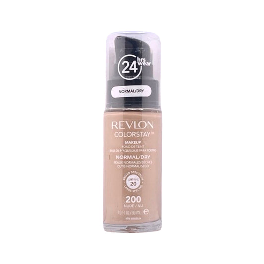 REVLON COLORSTAY NORMAL/DRY SKIN SPF 20; 1 fl. oz. / 30 ml (200 - NUDE)