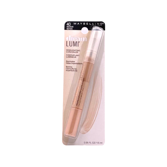 MAYBELLINE DREAM LUMI HIGHLIGHTING CONCEALER 0.05 fl. oz. / 1.5 ml (40 - MEDIUM)