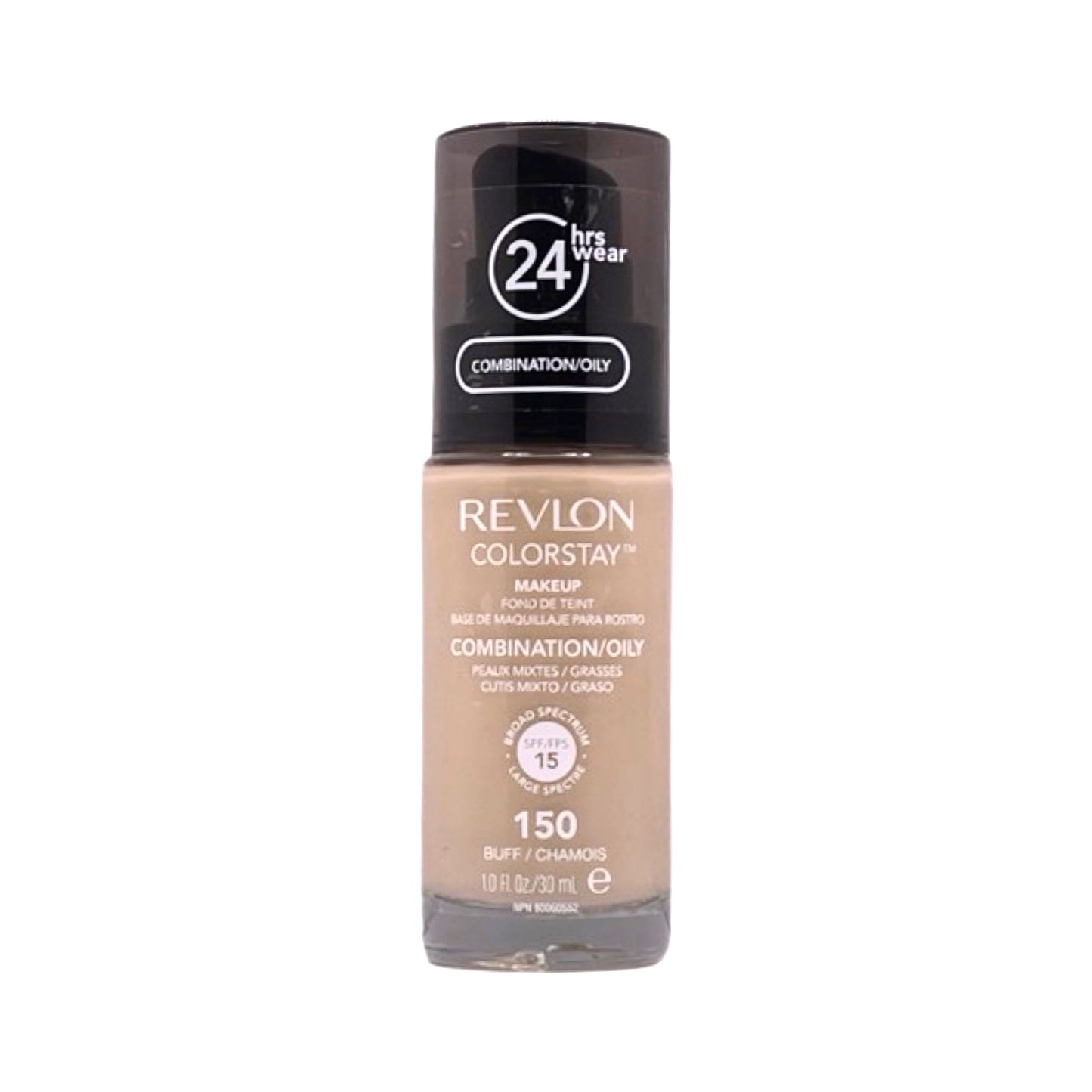 REVLON COLORSTAY COMBINATION/OILY SKIN SPF 15; 1 fl. oz. / 30 ml (150 - BUFF)