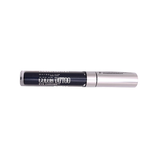 MAYBELLINE COLOR TATTOO EYE CHROME LIQUID EYE SHADOW 0.11 fl oz / 3.45 ml (560 - BOLD SAPPHIRE)