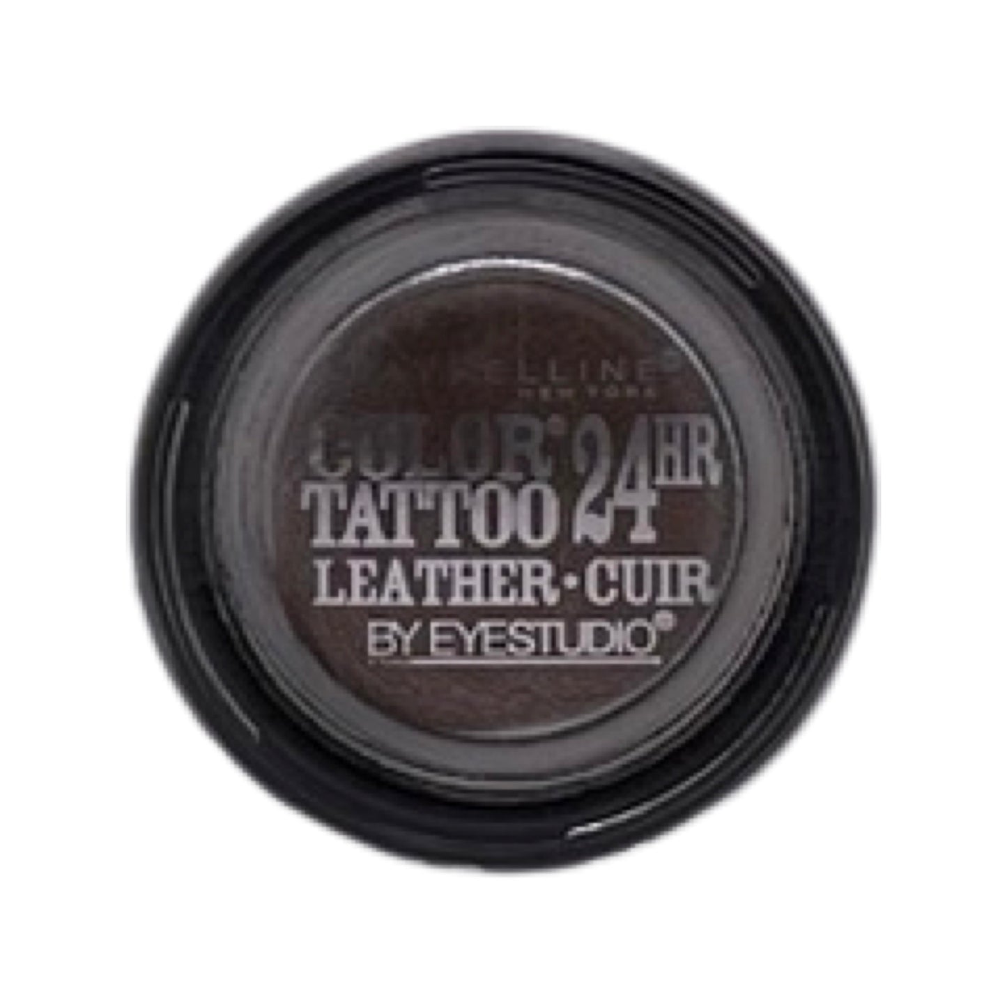 MAYBELLINE COLOR TATOO 24 HOURS LEATHER BY EYESTUDIO EYE SHADOW 0.14 oz / 4 g (95 - CHOCOLATE SUEDE)