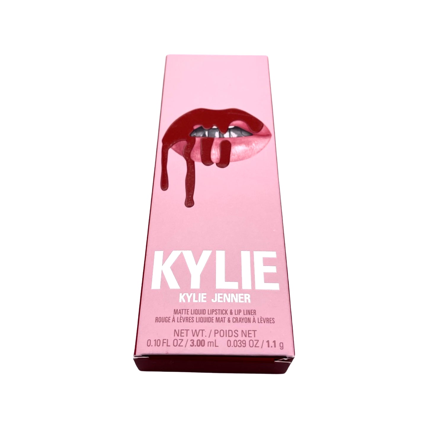 KYLIE LIP KIT MATTE LIQUID LIPSTICK 0.1 fl. oz. / 3 ml AND LIP LINER 0.039 oz / 1.1 g (801 - QUEEN MATTE)