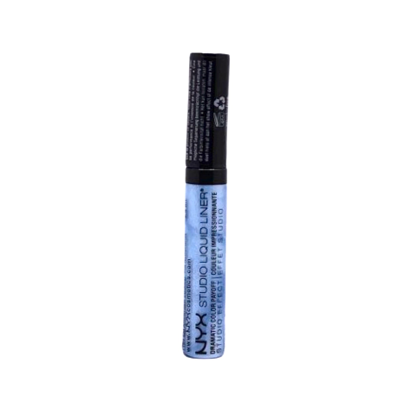 NYX STUDIO LIQUID LINER DRAMATIC COLOR PAYOFF EYE LINER 0.19 fl. oz. / 5.6 ml (SL111 - EXTREME SKY BLUE)