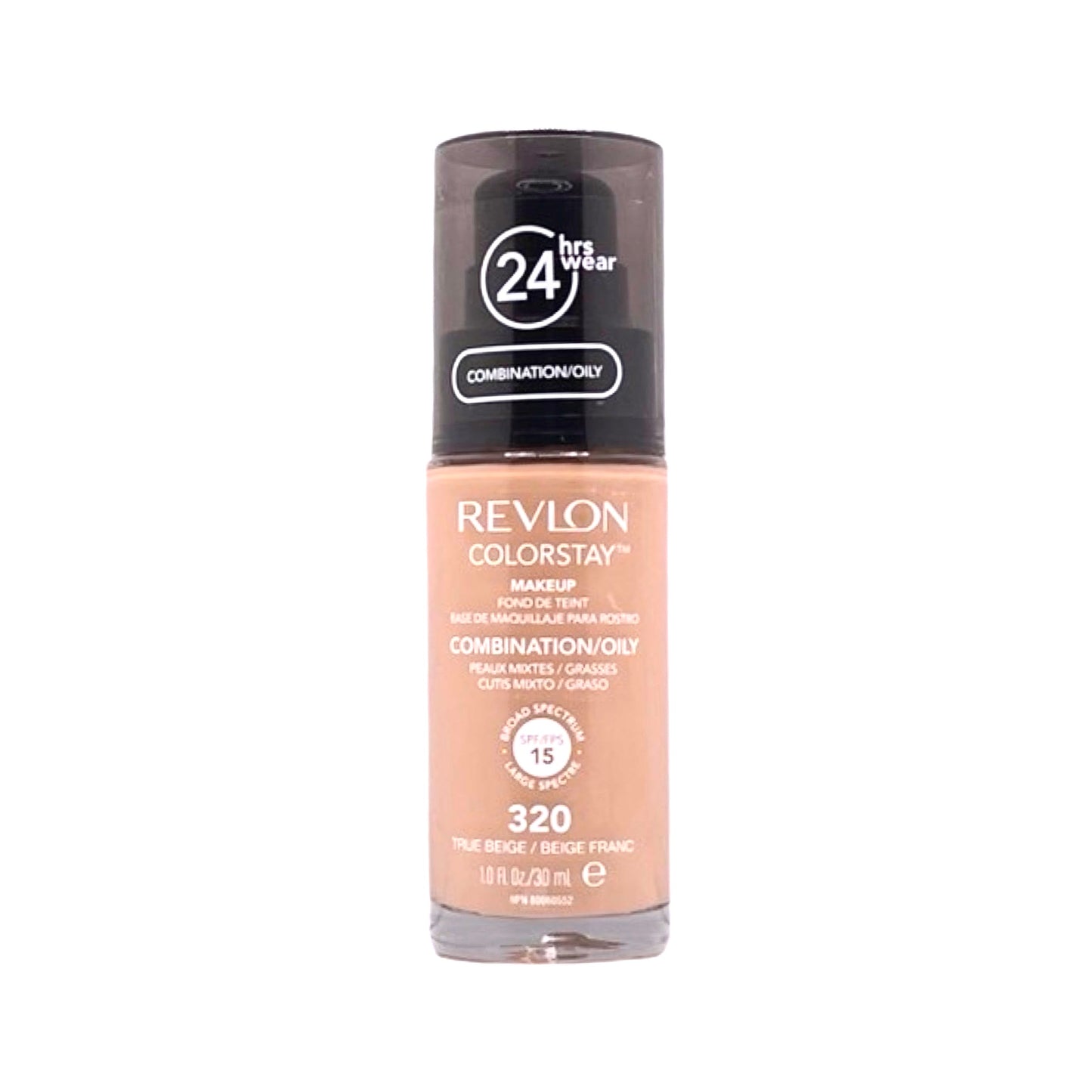 REVLON COLORSTAY COMBINATION/OILY SKIN SPF 15; 1 fl. oz. / 30 ml (320 - TRUE BEIJE) 1 FL.OZ.