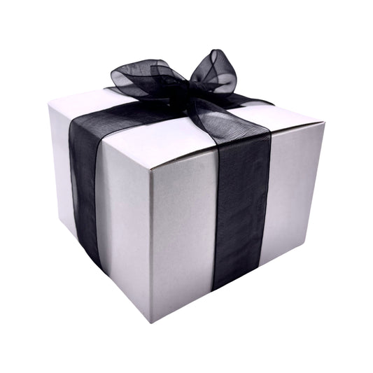 GIFT BOX 5” x 5” x 3.5” WHITE